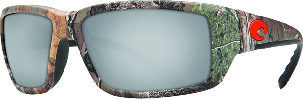 Picture of Costa Fantail Sunglasses, Silver Mirror 580P Lens, Realtree Xtra Camo Nylon Frame