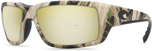 Picture of Costa Fantail Sunglasses, Silver Mirror Sunrise 580P Lens, Mossy Oak Shadow Grass Blades Camo Nylon Frame