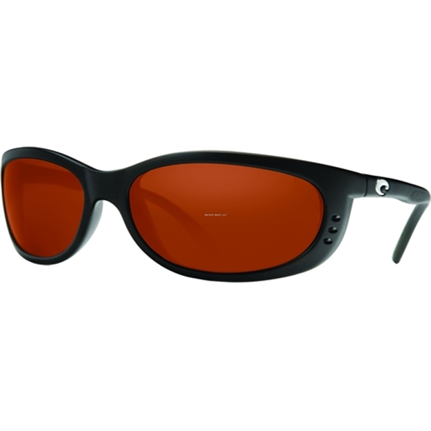Picture of Costa Fathom Sunglasses, Copper 580P Lens, Matte Black Nylon Frame