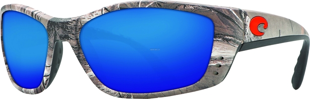 Picture of Costa Fisch Sunglasses, Blue Mirror 580P Lens, Realtree Xtra Camo Nylon Frame