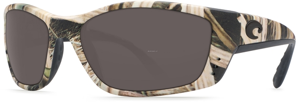 Picture of Costa Fisch Sunglasses, Gray 580P Lens, Mossy Oak Shadow Grass Blades Camo Nylon Frame