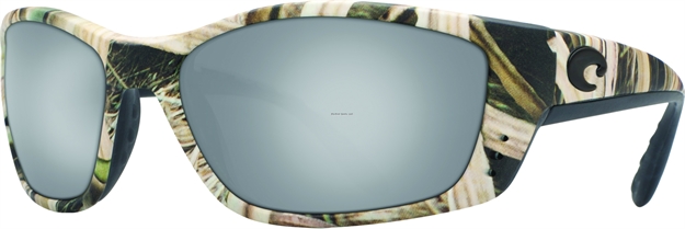 Picture of Costa Fisch Sunglasses, Silver Mirror 580P Lens, Mossy Oak Shadow Grass Blades Camo Nylon Frame