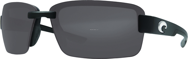 Picture of Costa Galveston Sunglasses, Gray 580P Lens, Black Nylon Frame