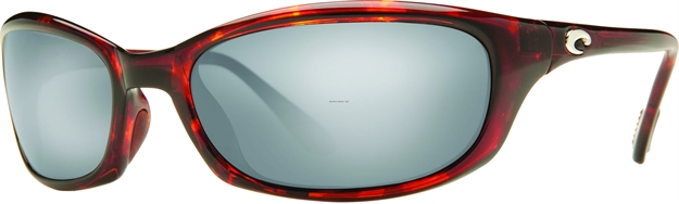 Picture of Costa Harpoon Sunglasses, Silver Mirror 580P Lens, Tortoise Nylon Frame