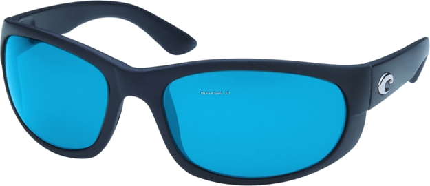 Picture of Costa Howler Sunglasses, Blue Mirror Glass - W580 Lens, Shiny Black Nylon Frame