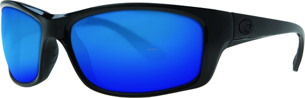 Picture of Costa Jose Sunglasses, Blue Mirror 580P Lens, Blackout Nylon Frame