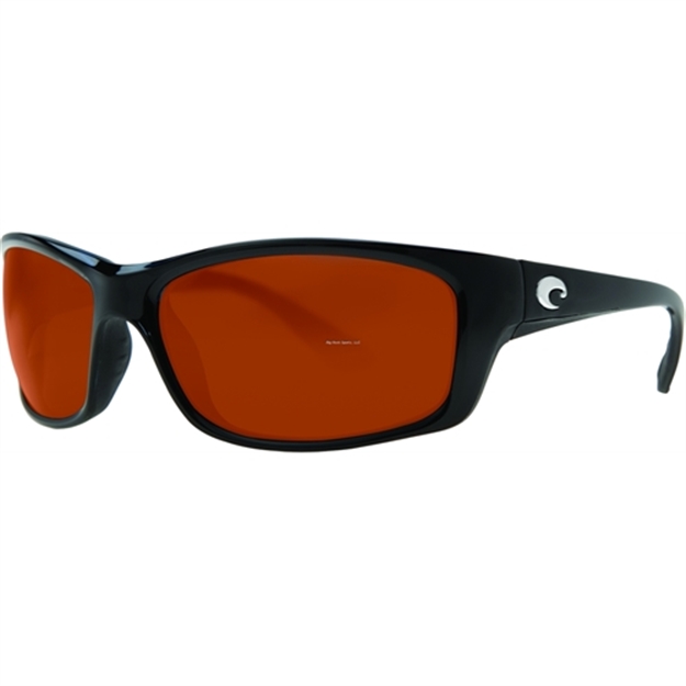 Picture of Costa Jose Sunglasses, Copper 580P Lens, Shiny Black Nylon Frame