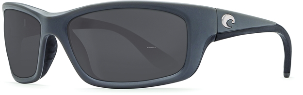 Picture of Costa Jose Sunglasses, Gray 580P Lens, Matte Gray Nylon Frame