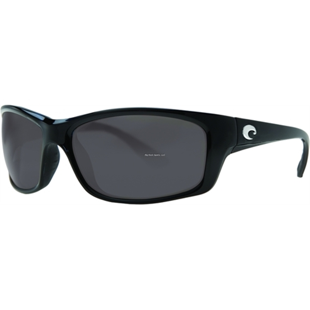 Picture of Costa Jose Sunglasses, Gray 580P Lens, Shiny Black Nylon Frame