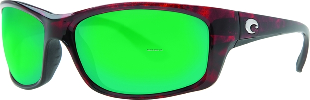 Picture of Costa Jose Sunglasses, Green Mirror Glass Lens, Tortoise Nylon Frame