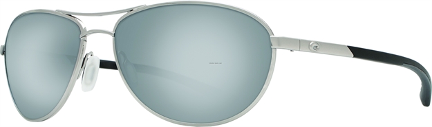 Picture of Costa KC Sunglasses, Silver Mirror 580P Lens, Palladium Monel Frame