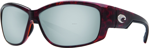 Picture of Costa Luke  Sunglasses, Silver Mirror 580P Lens, Tortoise Nylon Frame