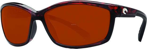 Picture of Costa Manta Sunglasses, Copper 580P Lens, Tortoise Nylon Frame