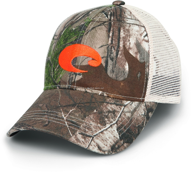 Picture of Costa Mesh Hat, Realtree Xtracamo/Stonew/Orange Logo, One Size