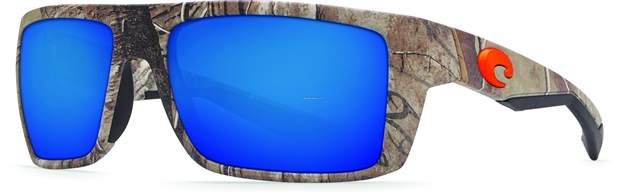 Picture of Costa Motu Sunglasses, Blue Mirror Glass - W580 Lens, Realtree Xtra Camo Nylon Frame