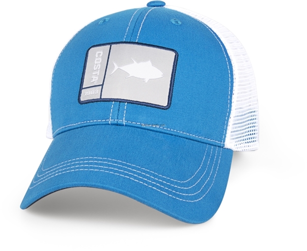Picture of Costa Original Patch Hat, Marlin Costa Blue/White, One Size