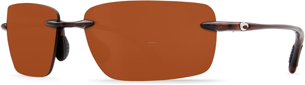 Picture of Costa Oyster Bay Sunglasses, Copper 580P Lens, Tortoise Bio Resin Frame