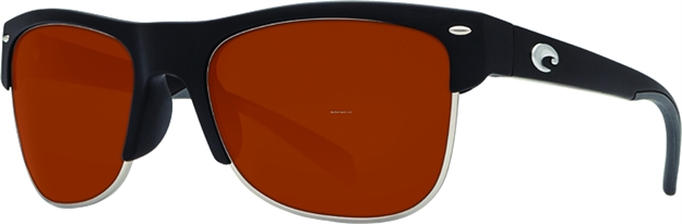 Picture of Costa Pawley's Sunglasses, Copper 580P Lens, Matte Black Nylon Frame