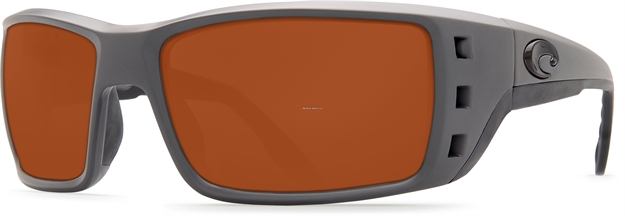 Picture of Costa Permit Sunglasses, Copper 580P Lens, Matte Gray Nylon Frame