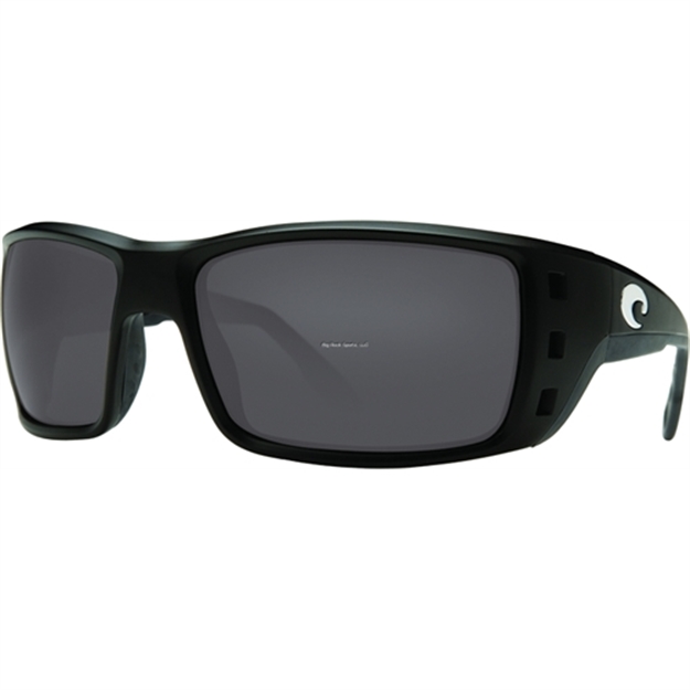 Picture of Costa Permit Sunglasses, Gray 580P Lens, Matte Black Nylon Frame