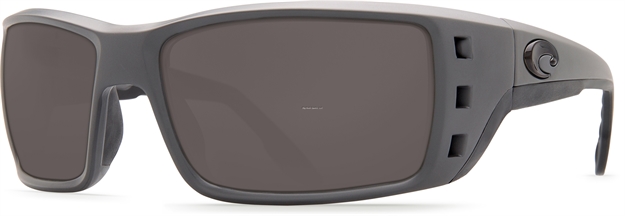 Picture of Costa Permit Sunglasses, Gray 580P Lens, Matte Gray Nylon Frame