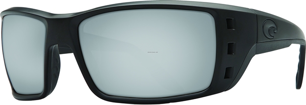 Picture of Costa Permit Sunglasses, Silver Mirror 580P Lens, Blackout Nylon Frame