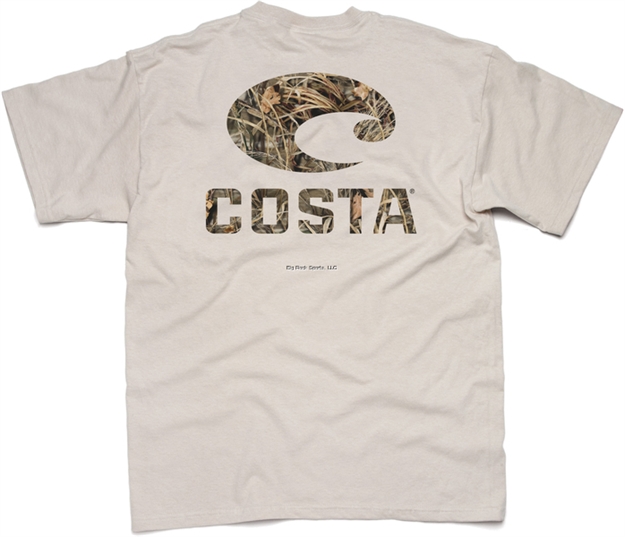Picture of Costa Realtree Max-4 Camo Short Sleeve T-Shirt, Tan, Medium