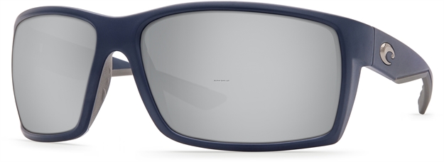 Picture of Costa Reefton Sunglasses, Silver Mirror 580P Lens, Matte Blue Nylon Frame