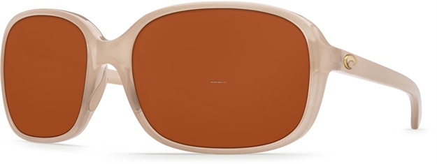 Picture of Costa Riverton Sunglasses, Copper 580P Lens, Shiny Sand Crystal Nylon Frame