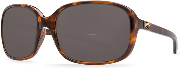 Picture of Costa Riverton Sunglasses, Gray 580P Lens, Shiny Tortoise Nylon Frame