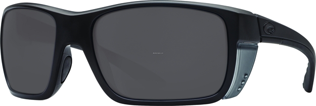 Picture of Costa Rooster Sunglasses, Gray 580P Lens, Blackout Nylon Frame