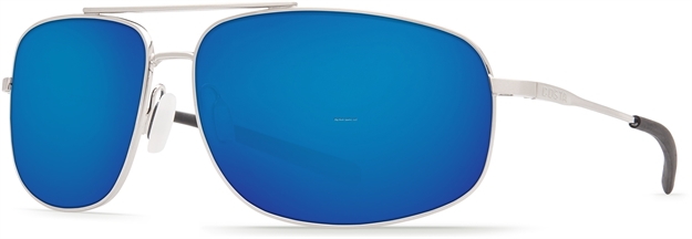 Picture of Costa Shipmaster Sunglasses, Blue Mirror 580P Lens, Brushed Palladium Titanium Frame