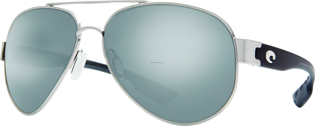 Picture of Costa South Point Sunglasses, Silver Mirror 580P Lens, Palladium Silver Monel Frame