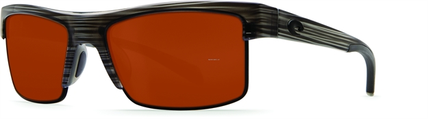 Picture of Costa South Sea Sunglasses, Copper 580P Lens, Retro Tortoise/Gunmetal Tr-90 Frame