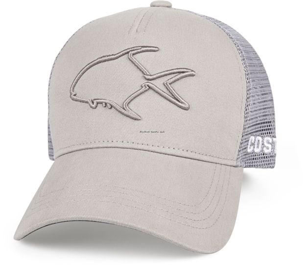 Picture of Costa Stealth Hat, Permit Gray, One Size
