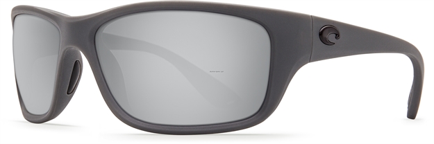 Picture of Costa Tasman Sea Sunglasses, Silver Mirror Glass- W580 Lens, Matte Gray Nylon Frame