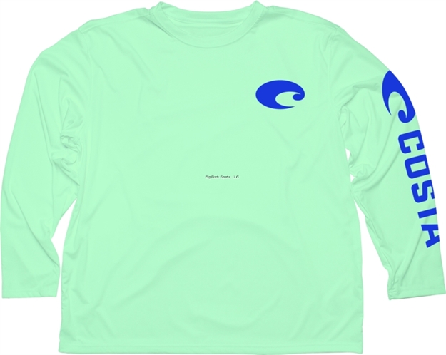 Picture of Costa Technical Core Mint 13 XL Long Sleeve Shirt, X-Large