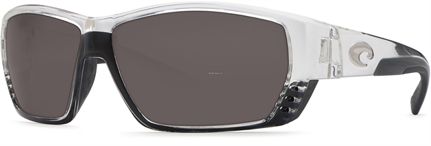 Picture of Costa Tuna Alley Sunglasses, Gray 580P Lens, Crystal Nylon Frame