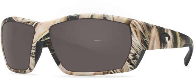 Picture of Costa Tuna Alley Sunglasses, Gray 580P Lens, Mossy Oak Shadow Grass Blades Camo Nylon Frame