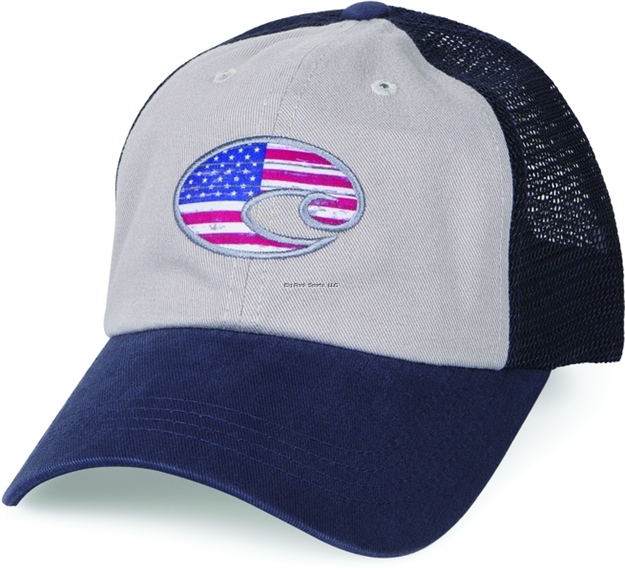 Picture of Costa United Trucker Hat Navy/Gray, One Size