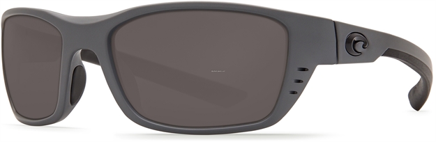 Picture of Costa Whitetip Sunglasses, Gray 580P Lens, Matte Gray Nylon Frame