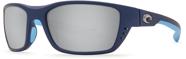Picture of Costa Whitetip Sunglasses, Silver Mirror 580P Lens, Matte Heron Nylon Frame