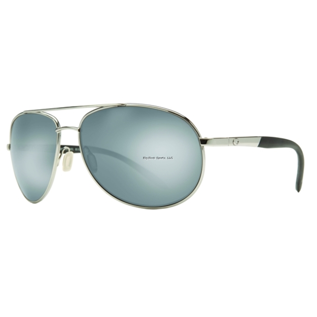 Picture of Costa Wingman Sunglasses, Silver Mirror 580P Lens, Palladium Silver Monel Frame