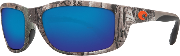 Picture of Costa Zane Sunglasses, Blue Mirror Glass - W580 Lens, Realtree Xtra Camo Nylon Frame
