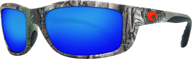 Picture of Costa Zane Sunglasses, Blue Mirror Glass Lens, Realtree Xtra Camo Nylon Frame