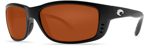 Picture of Costa Zane Sunglasses, Copper 580P Lens, Matte Black Nylon Frame