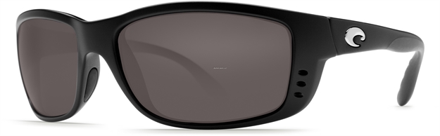 Picture of Costa Zane Sunglasses, Gray 580P Lens, Matte Black Nylon Frame