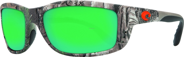 Picture of Costa Zane Sunglasses, Green Mirror 580P Lens, Realtree Xtra Camo Nylon Frame