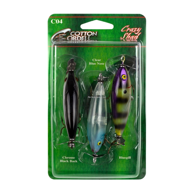 Picture of Cotton Cordell 3Pk Crd Crazy Shad