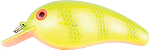 Picture of Cotton Cordell Big O Square Lip Crankbait, 2 1/4", 1/3 Oz, Chartreuse Perch, Floating